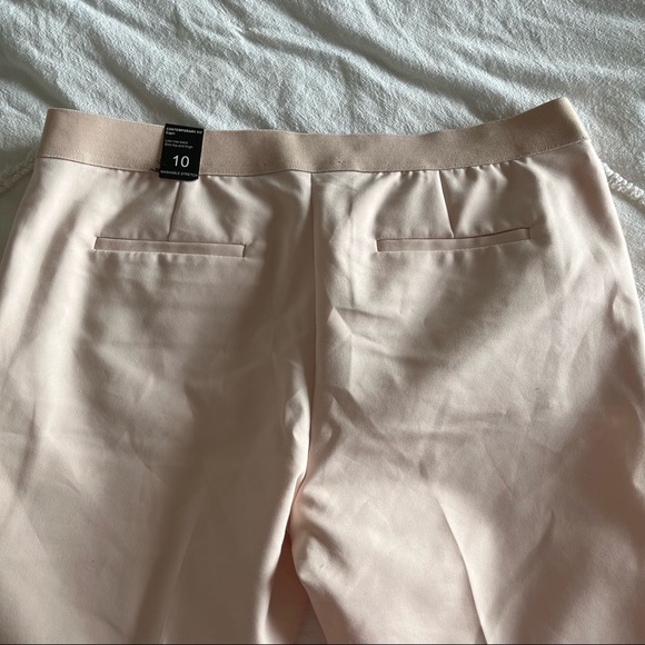 Amanda + Chelsea Cotton Blend Capris Pants Trousers Pants Pockets NWOT Size 10 - Picture 5 of 7